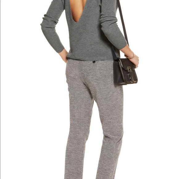 A.L.C. ‘Ty’ Gray Cutout Sweater - Picture 2 of 11